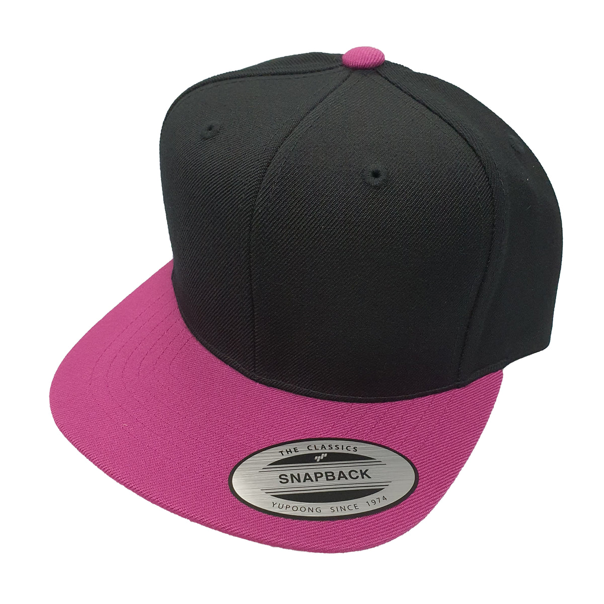 Get the latest information on our FLEXFIT (Youth) - Classic Snapback - Black /Hot Pink FLEXFIT
